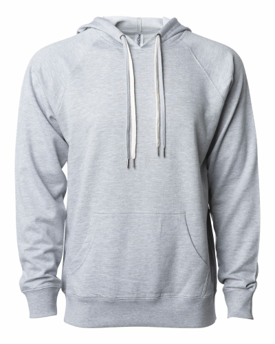 Icon Unisex Lightweight Loopback Terry Hooded Pullover