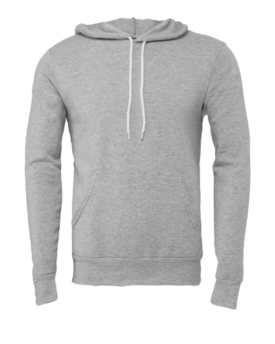 Unisex Poly/Cotton Hooded Pullover Sweatshirt