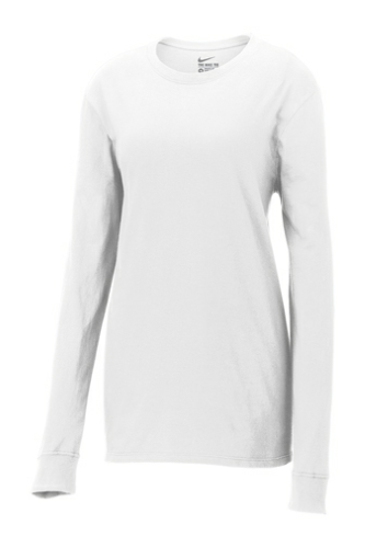 Ladies Core Cotton Long Sleeve Tee