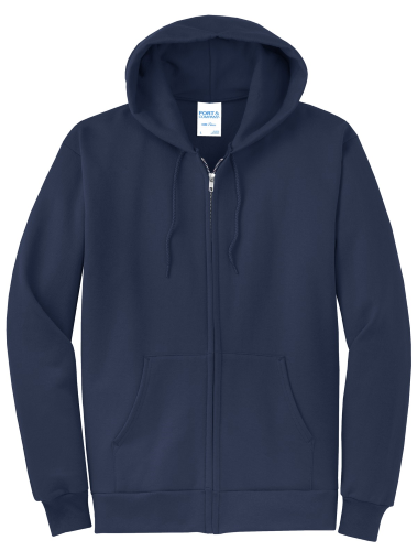 Classic Full-Zip Hooded Sweatshirt